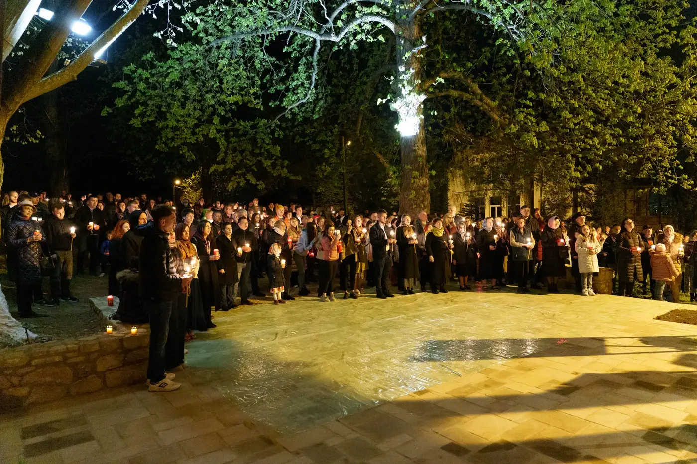 Procesiune cu icoana Prodromița la hramul mănăstirii